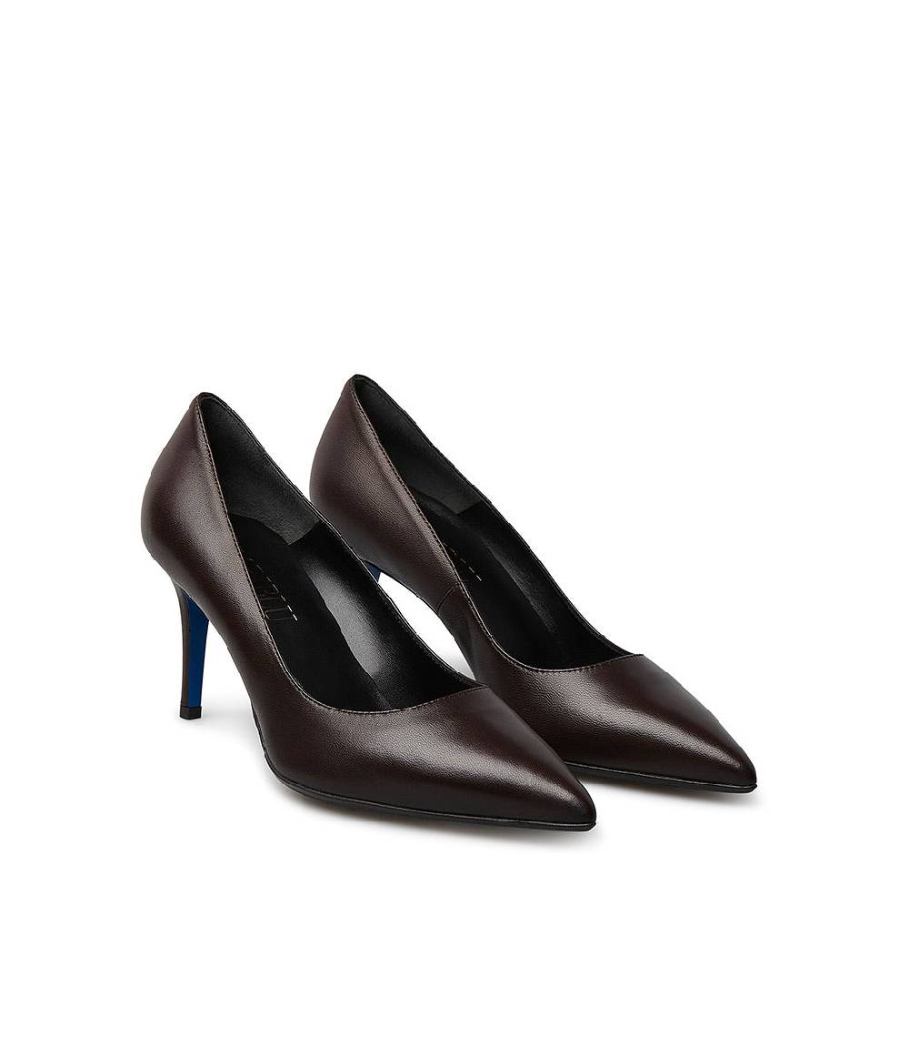 Loriblu Décolleté In Nappa Marrone TdM