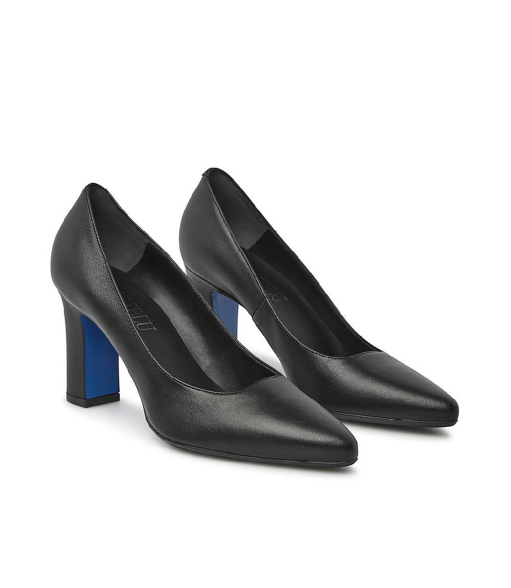 Loriblu Decollete' In Nappa Nera