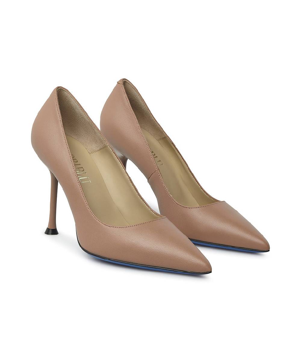 Loriblu Decollete In Nappa Rosa Pesca