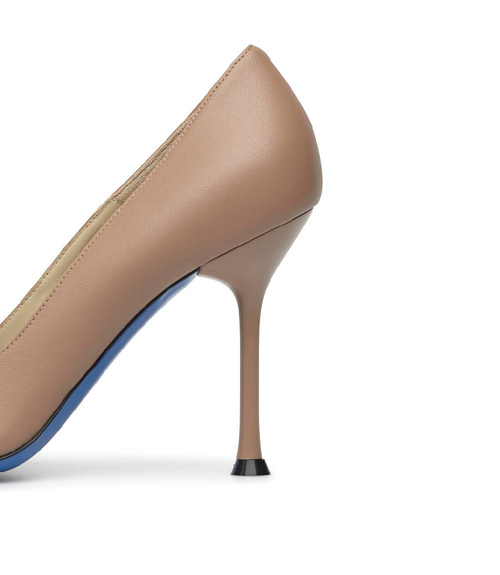 Loriblu Decollete In Nappa Rosa Pesca