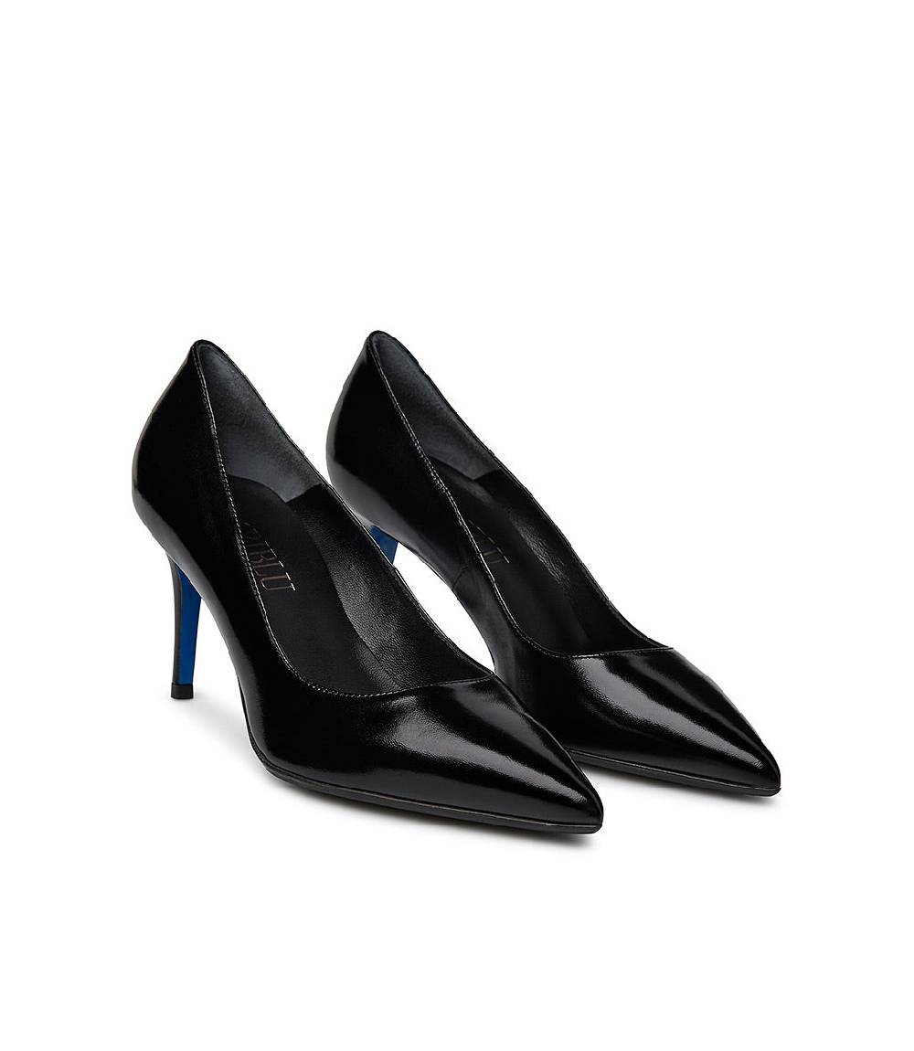 Loriblu Décolleté In Pelle Lucida Nero