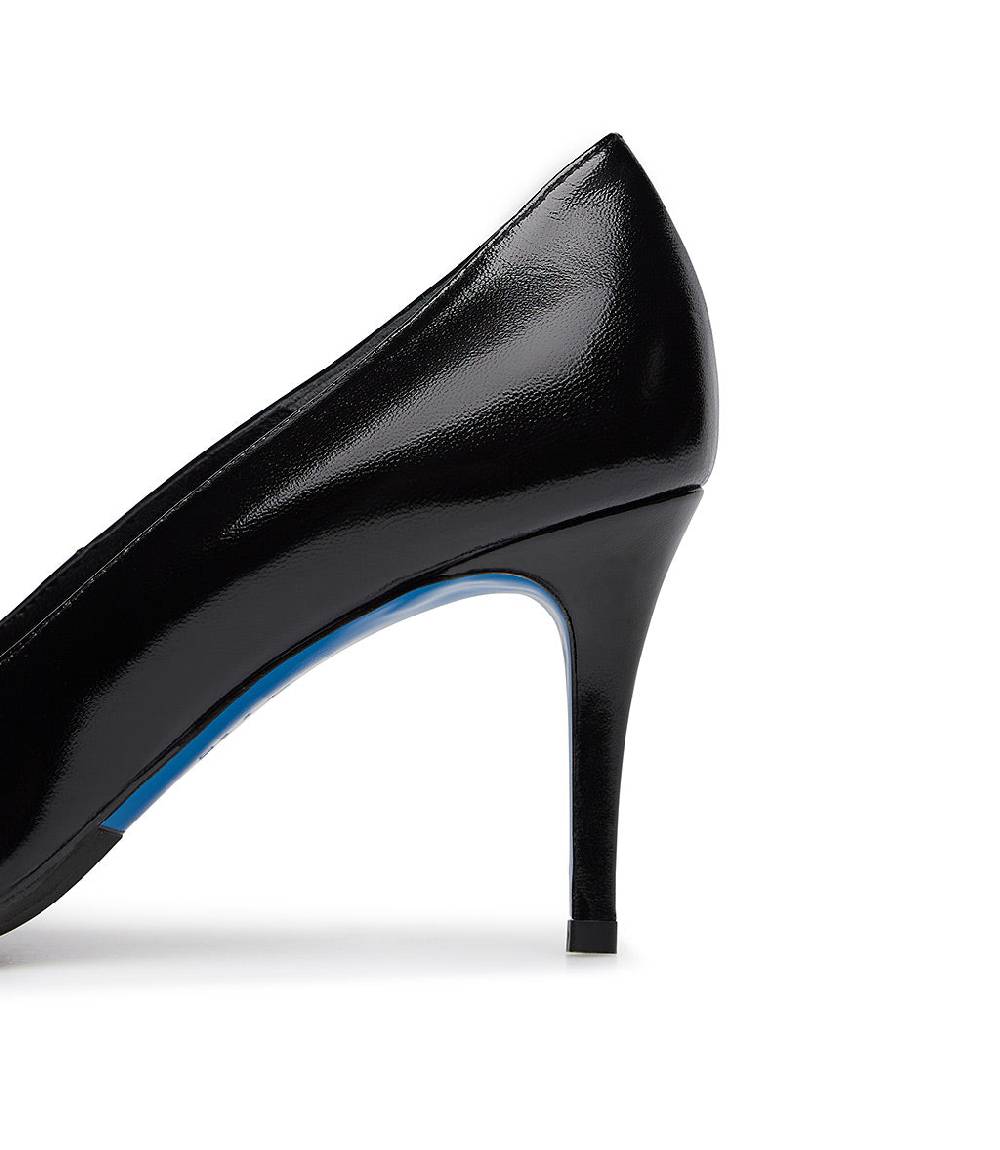 Loriblu Décolleté In Pelle Lucida Nero