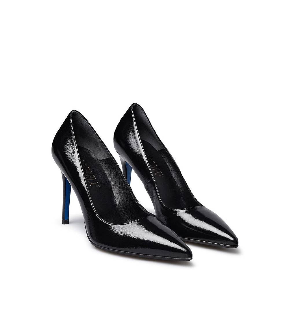 Loriblu Décolleté In Pelle Lucida Nero