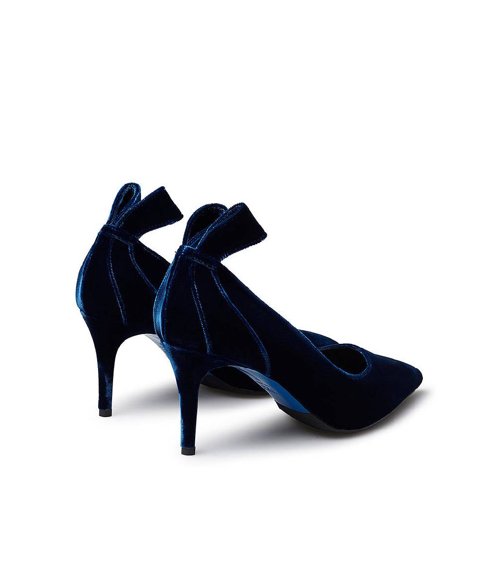 Loriblu Décolleté In Velluto Blu