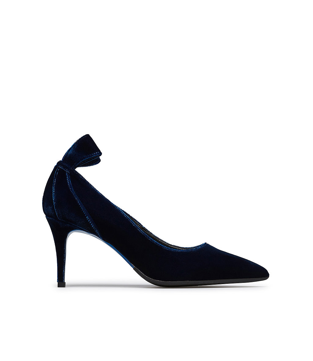 Loriblu Décolleté in velluto blu