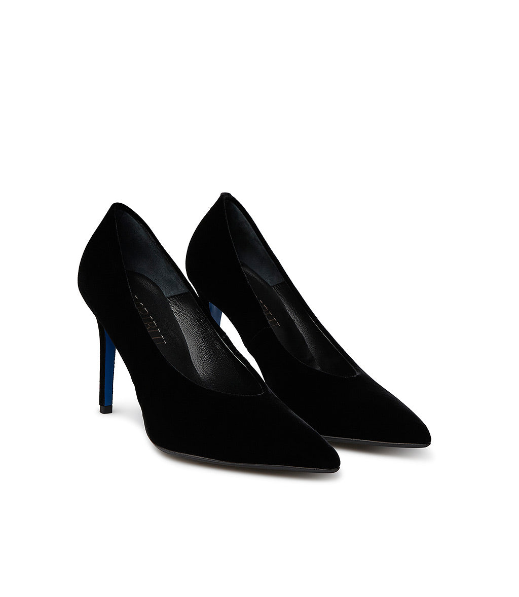 Loriblu Décolleté In Velluto Nero