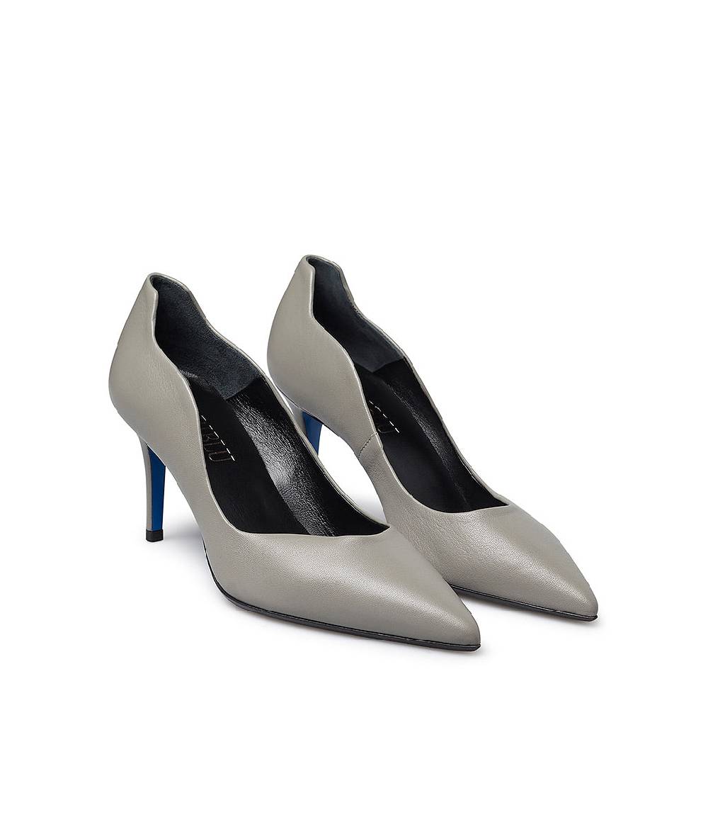 Loriblu Décolleté Onda In Nappa Grigio