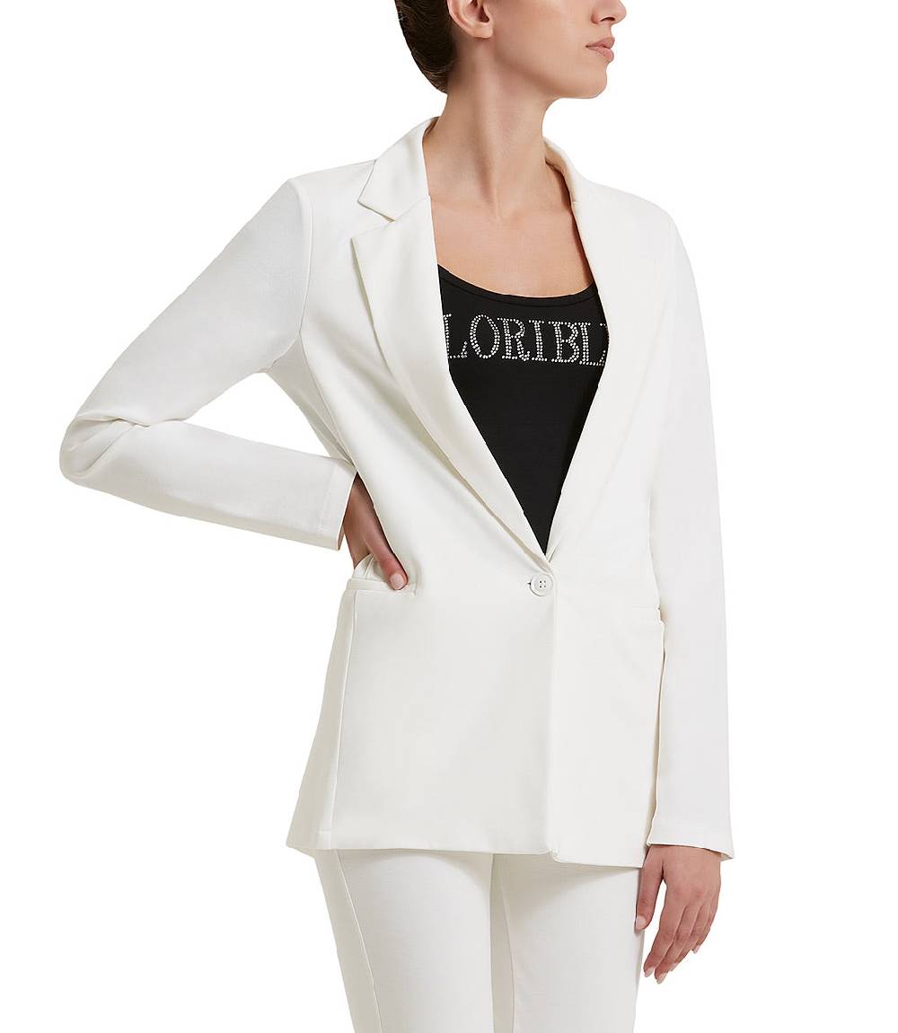 Loriblu Giacca Monopetto Burro