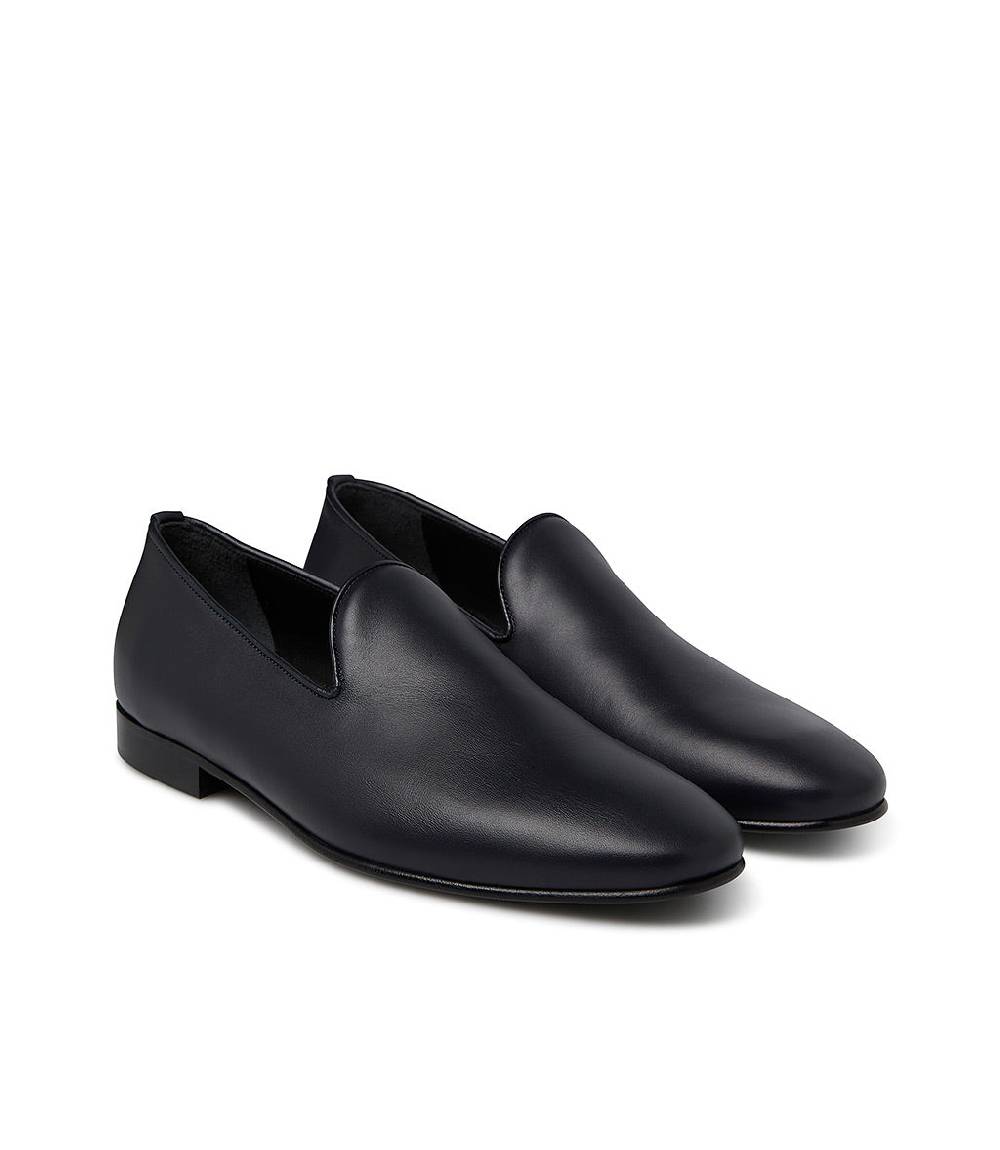 Loriblu Loafer In Vitello Blu