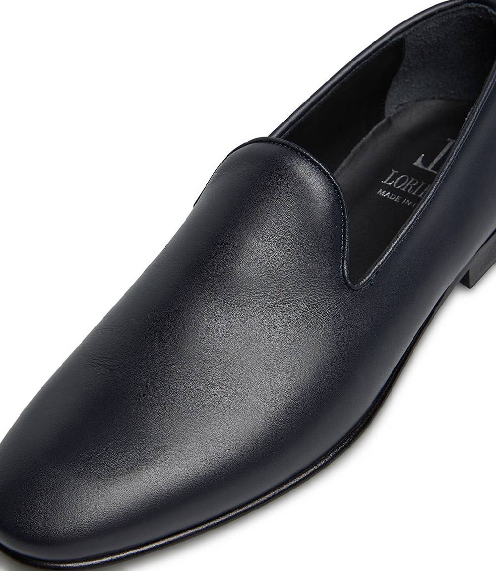 Loriblu Loafer In Vitello Blu