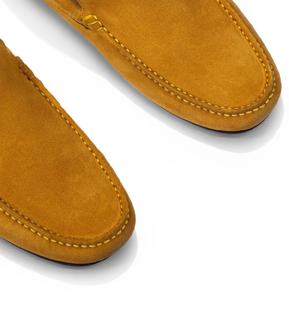 Loriblu Mocassini In Camoscio Marrone Chiaro