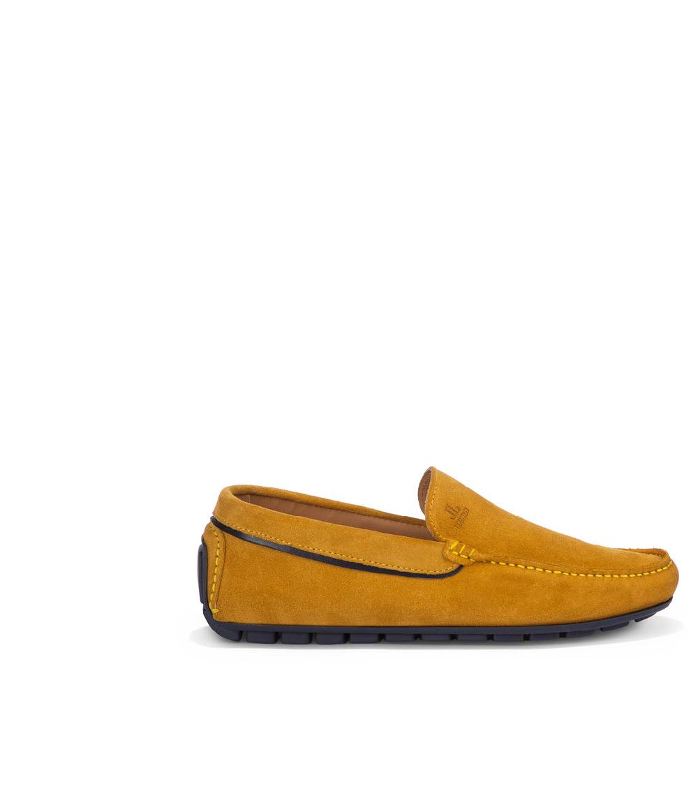 Loriblu Mocassini in camoscio marrone chiaro