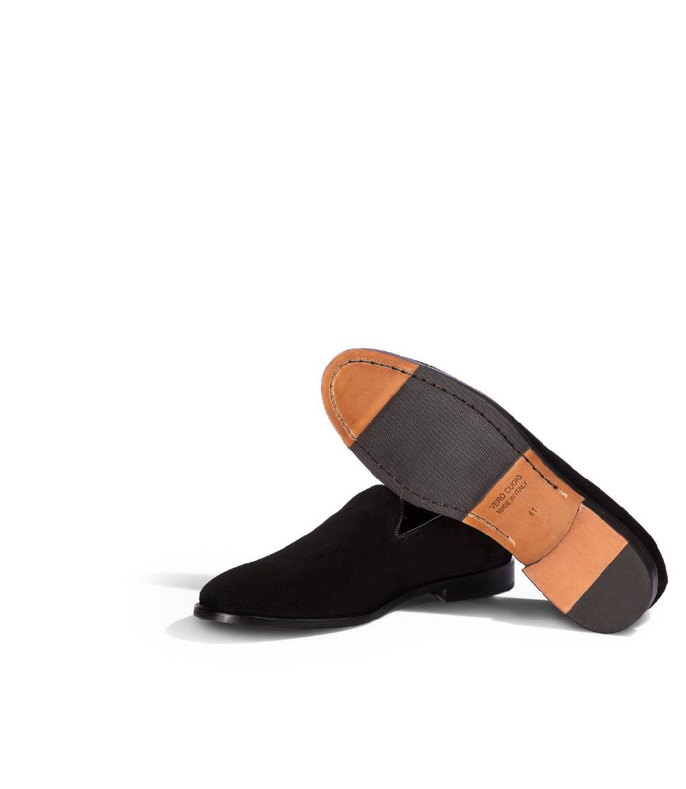 Loriblu Mocassini In Camoscio Nero