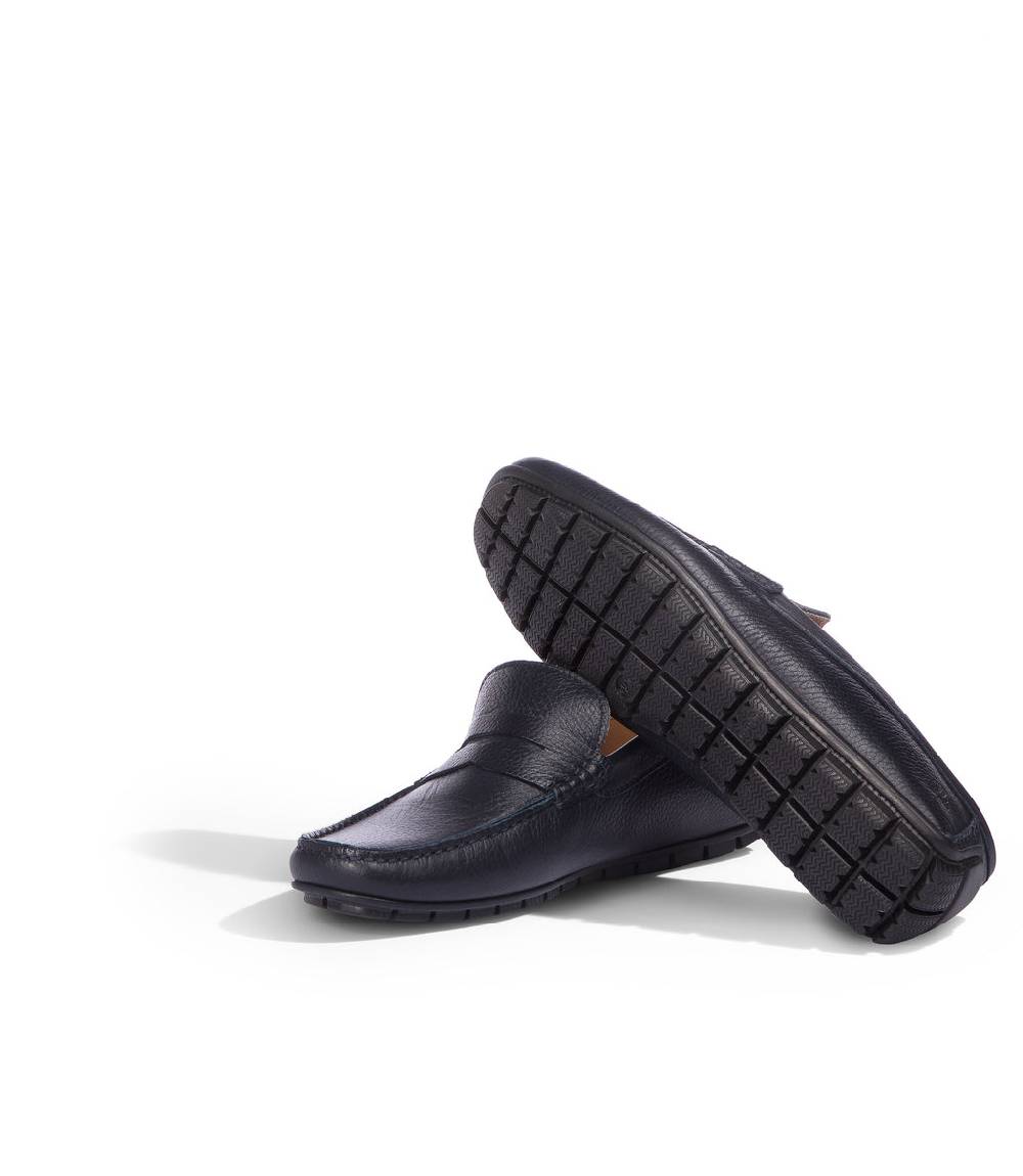 Loriblu Mocassini In Pelle Blu