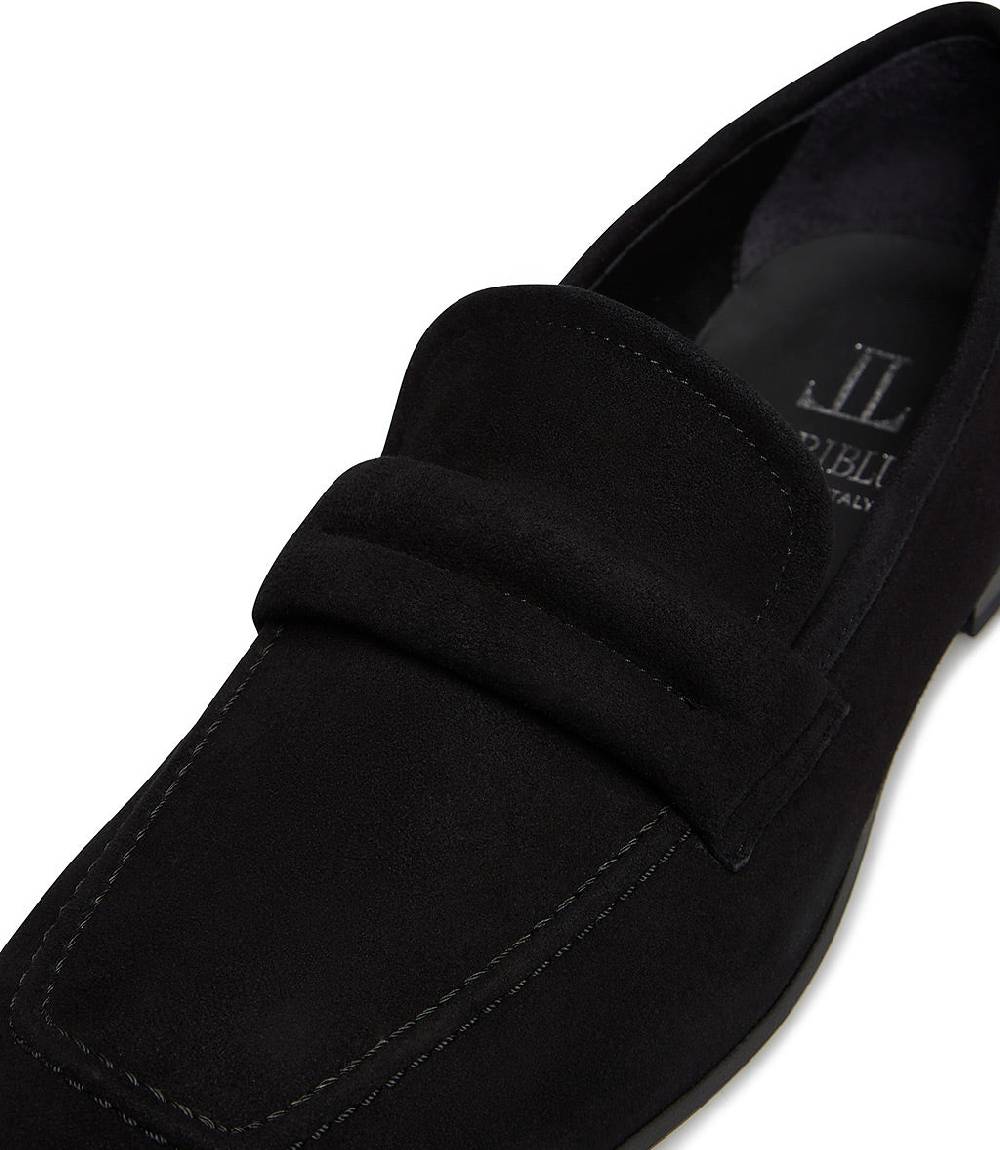 Loriblu Mocassino In Camoscio Nero