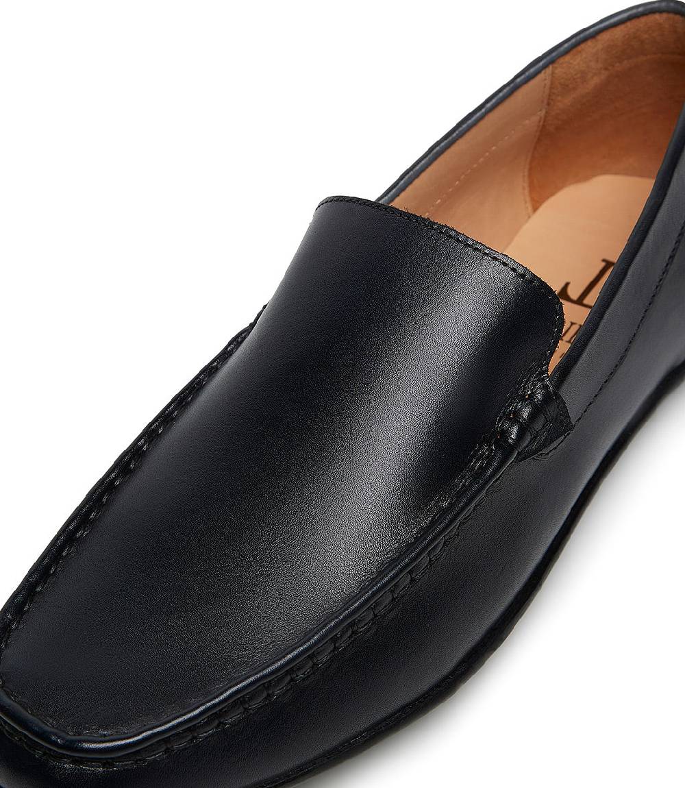 Loriblu Mocassino In Pelle Blu Scuro