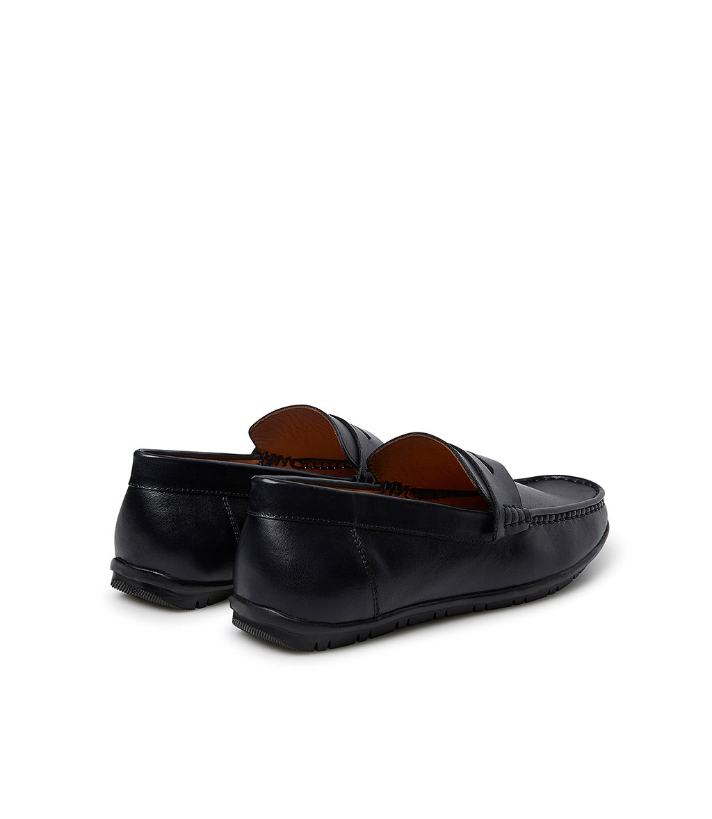 Loriblu Mocassino In Pelle Blu Scuro