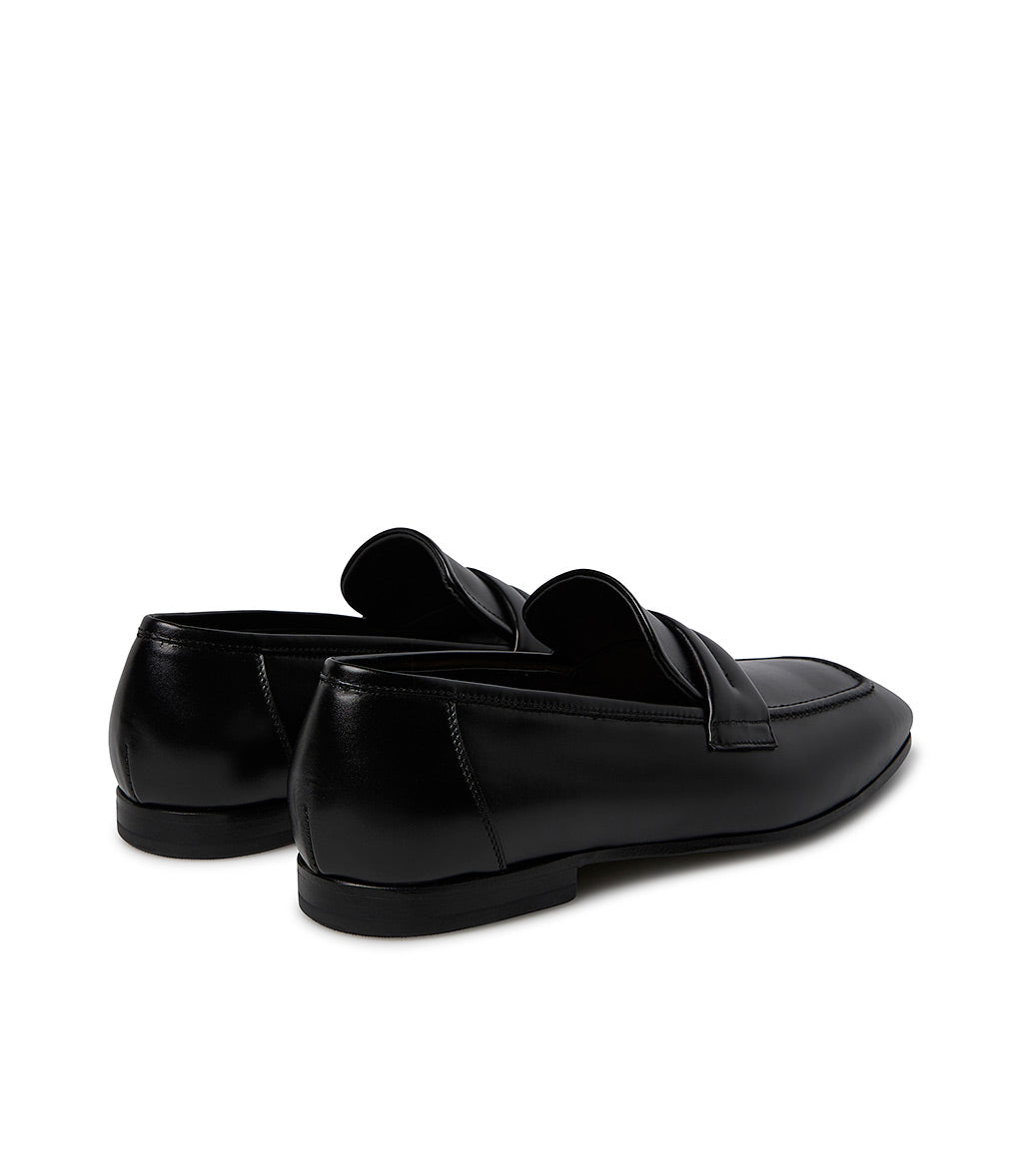 Loriblu Mocassino In Vitello Spazzolato Nero