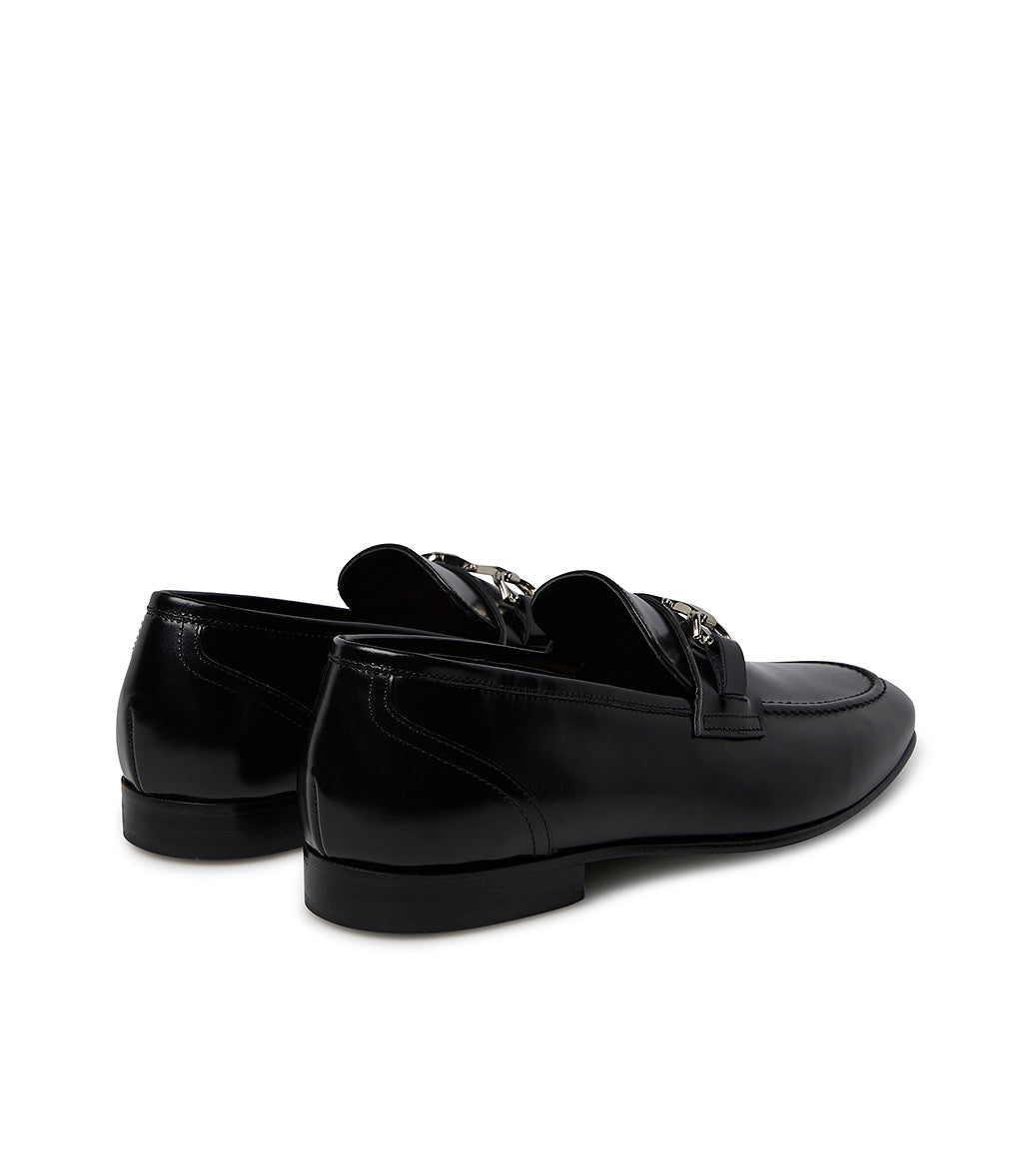 Loriblu Mocassino In Vitello Spazzolato Nero