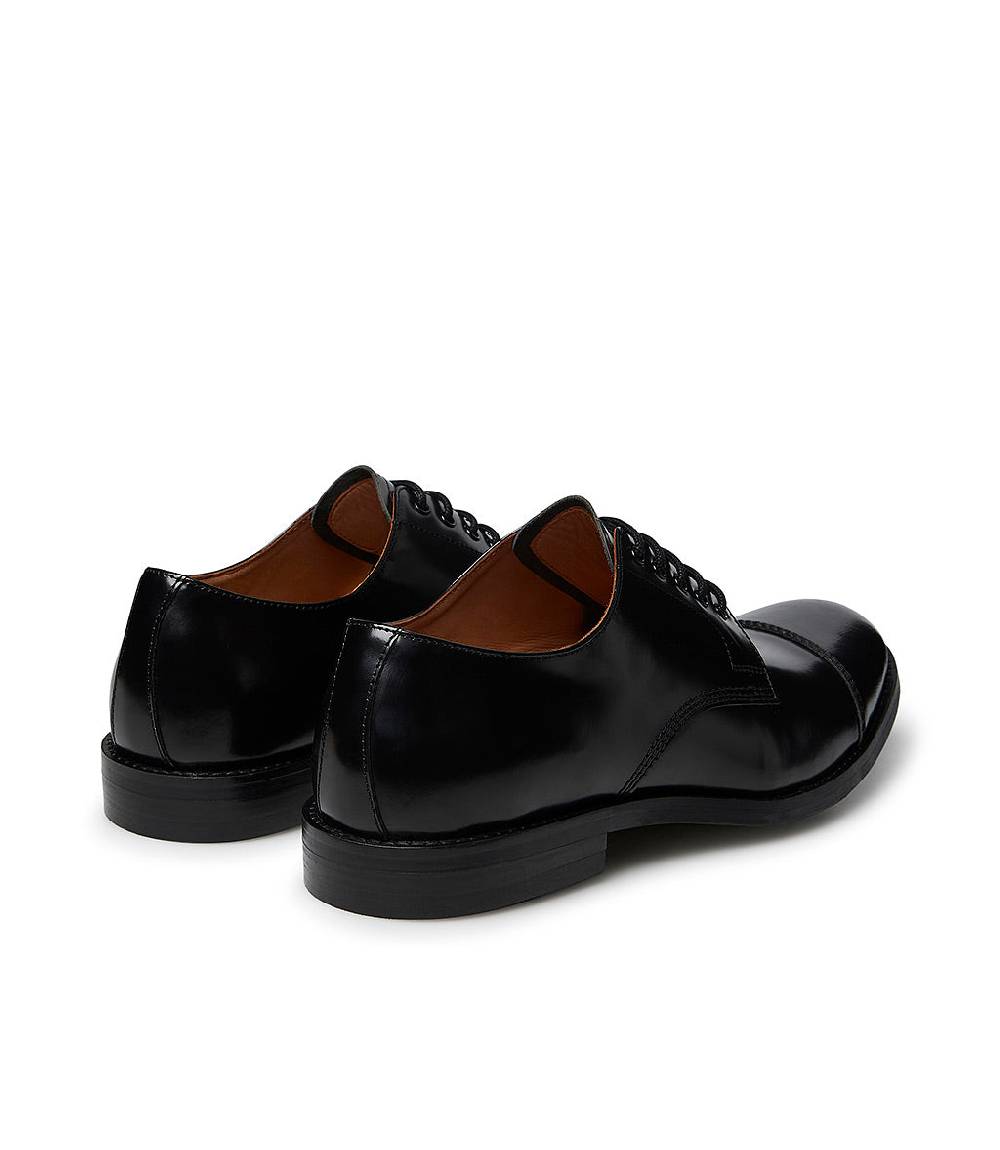 Loriblu Oxford In Vitello Spazzolato Nero