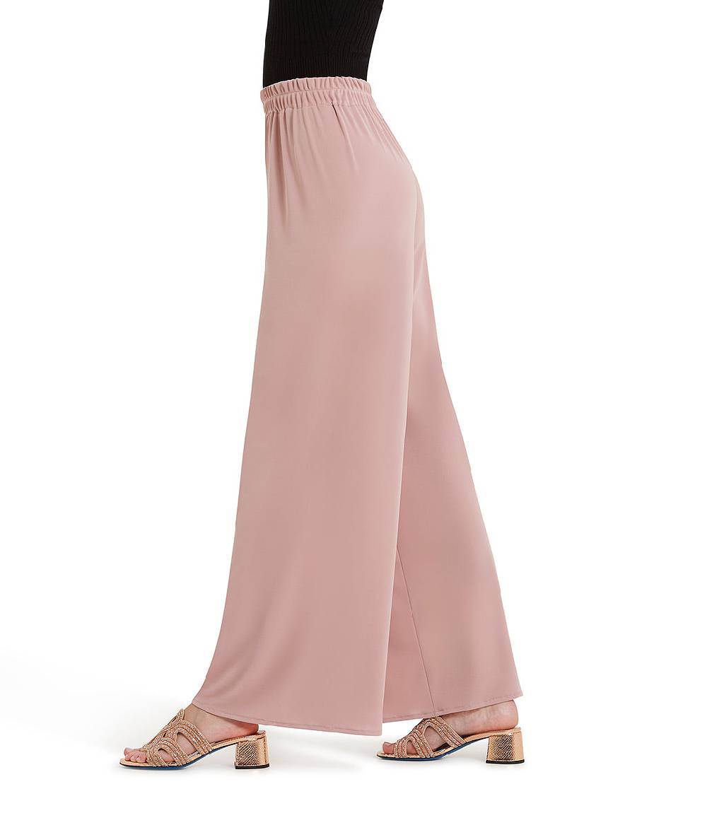 Loriblu Pantalone Palazzo Rosa Cipria