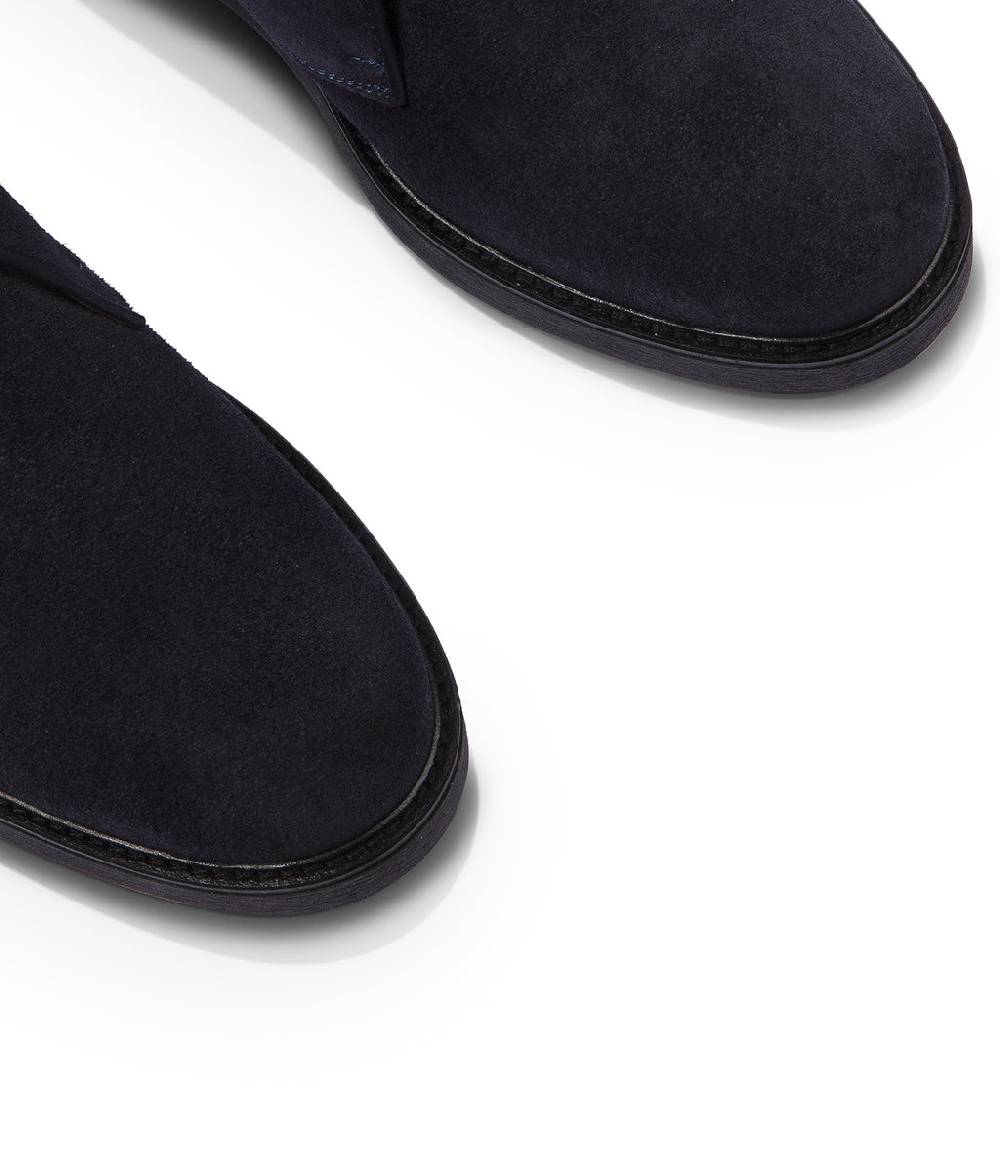 Loriblu Polacchini In Camoscio Blu