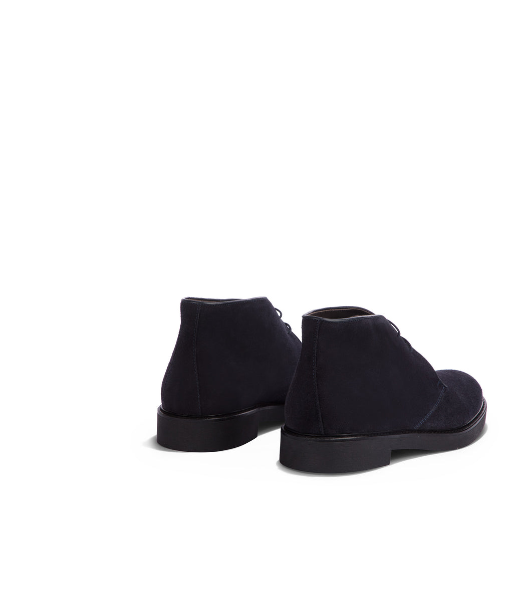 Loriblu Polacchini In Camoscio Blu