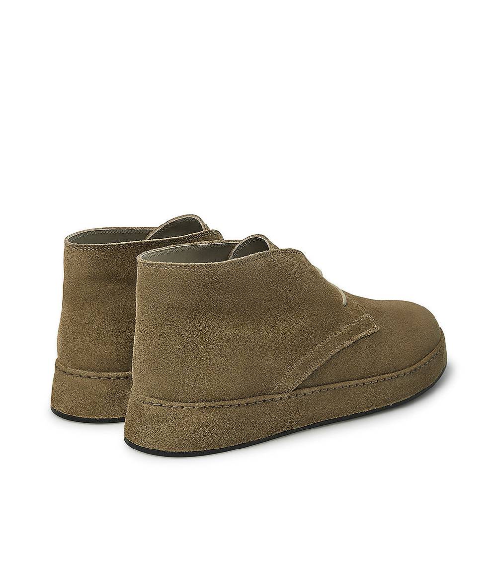 Loriblu Polacchini In Pelle Scamosciata Beige