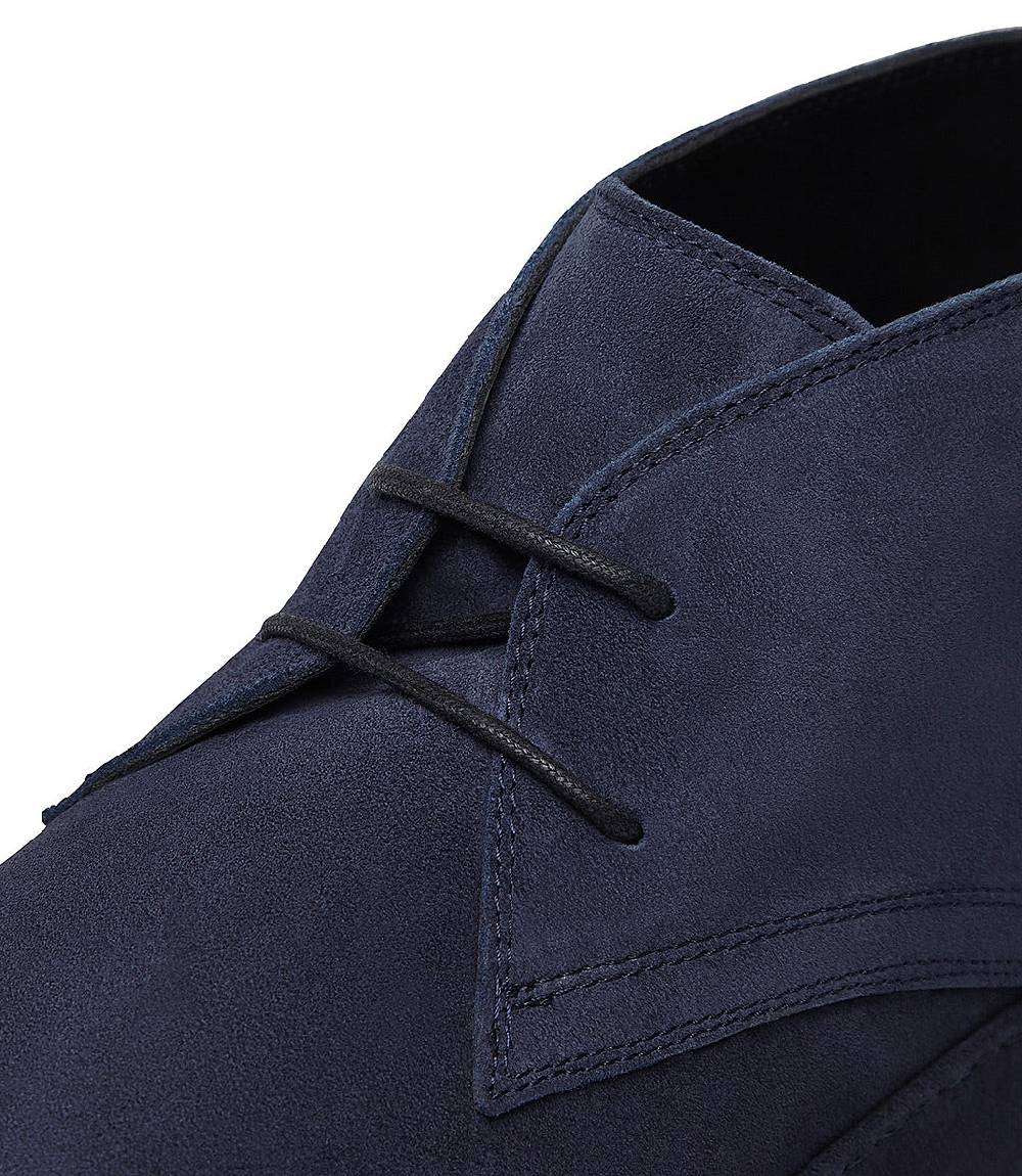 Loriblu Polacchini In Pelle Scamosciata Blu