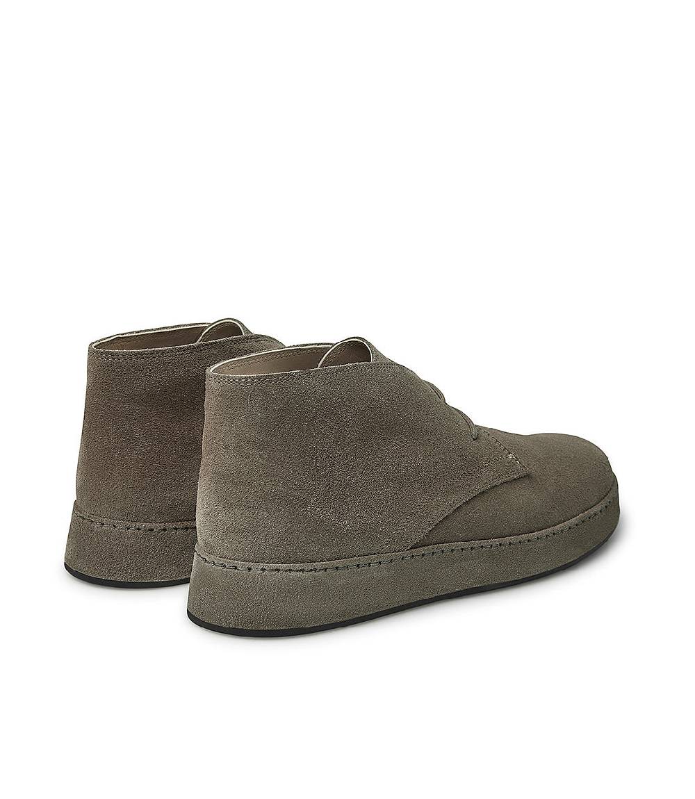 Loriblu Polacchini In Pelle Scamosciata Creta