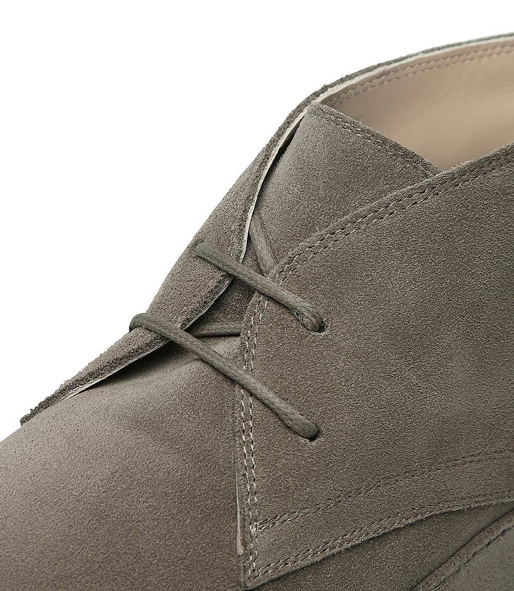 Loriblu Polacchini In Pelle Scamosciata Creta