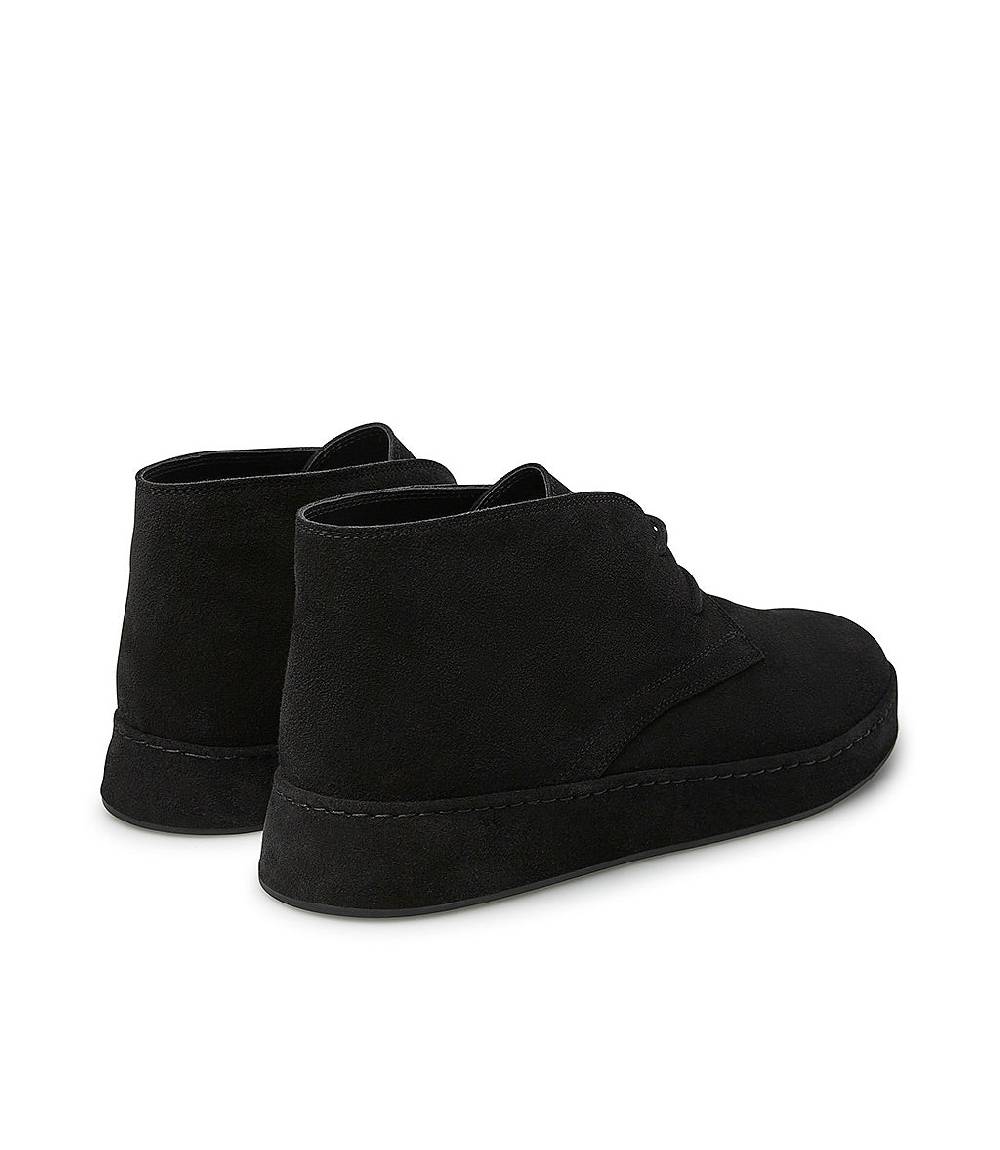 Loriblu Polacchini In Pelle Scamosciata Nera