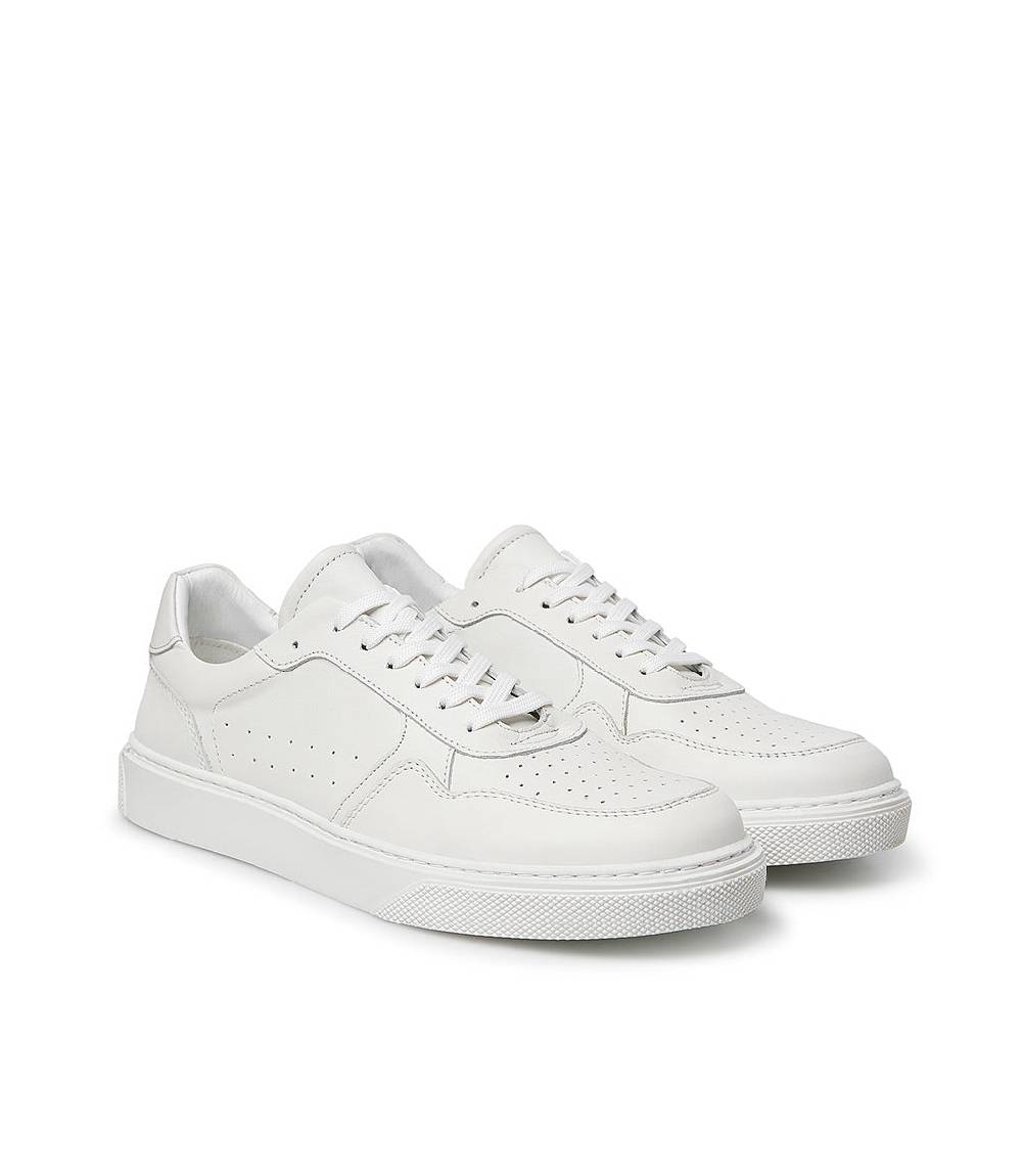 Loriblu Sneaker In Pelle E Camoscio Bianco