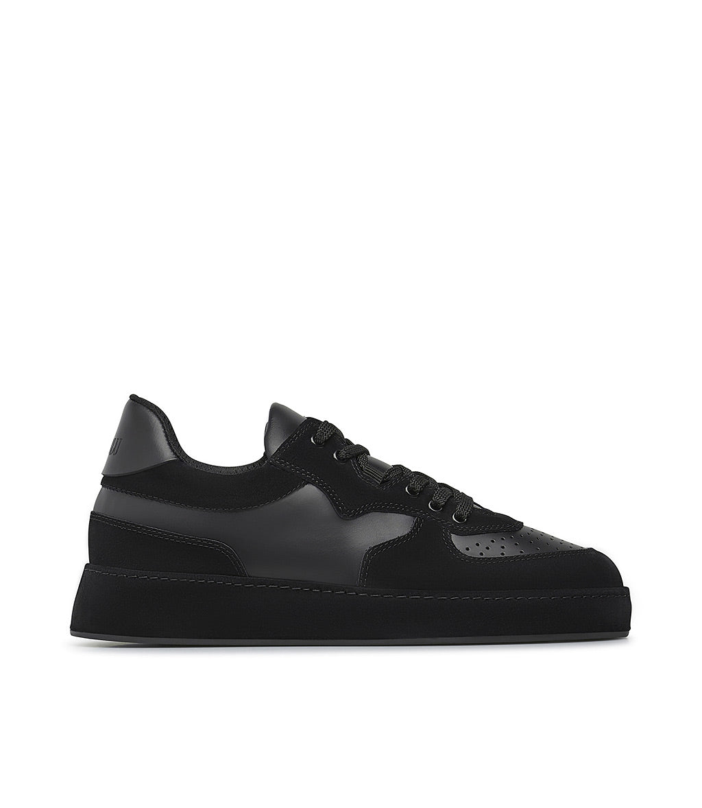 Loriblu Sneakers in nappa e camoscio nero