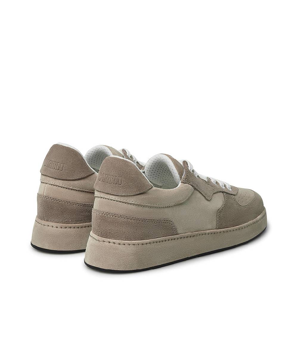 Loriblu Sneakers In Velour Corda E Beige