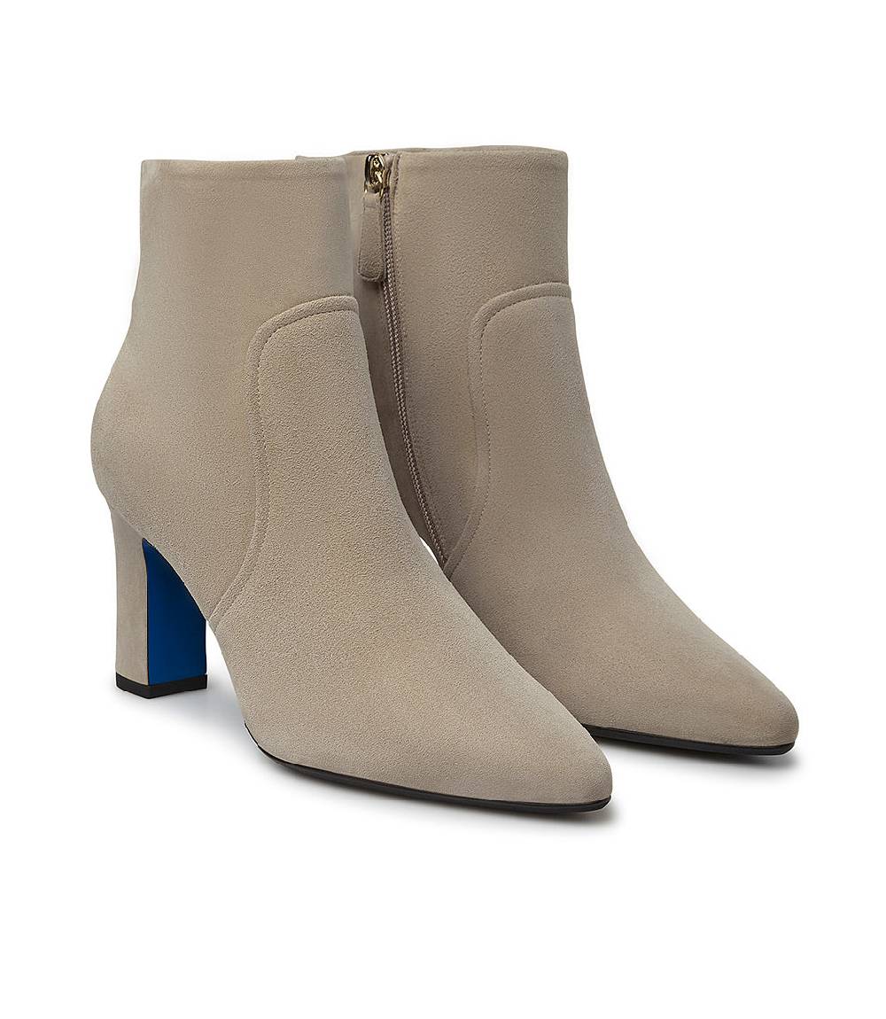 Loriblu Stivaletti In Camoscio Sabbia