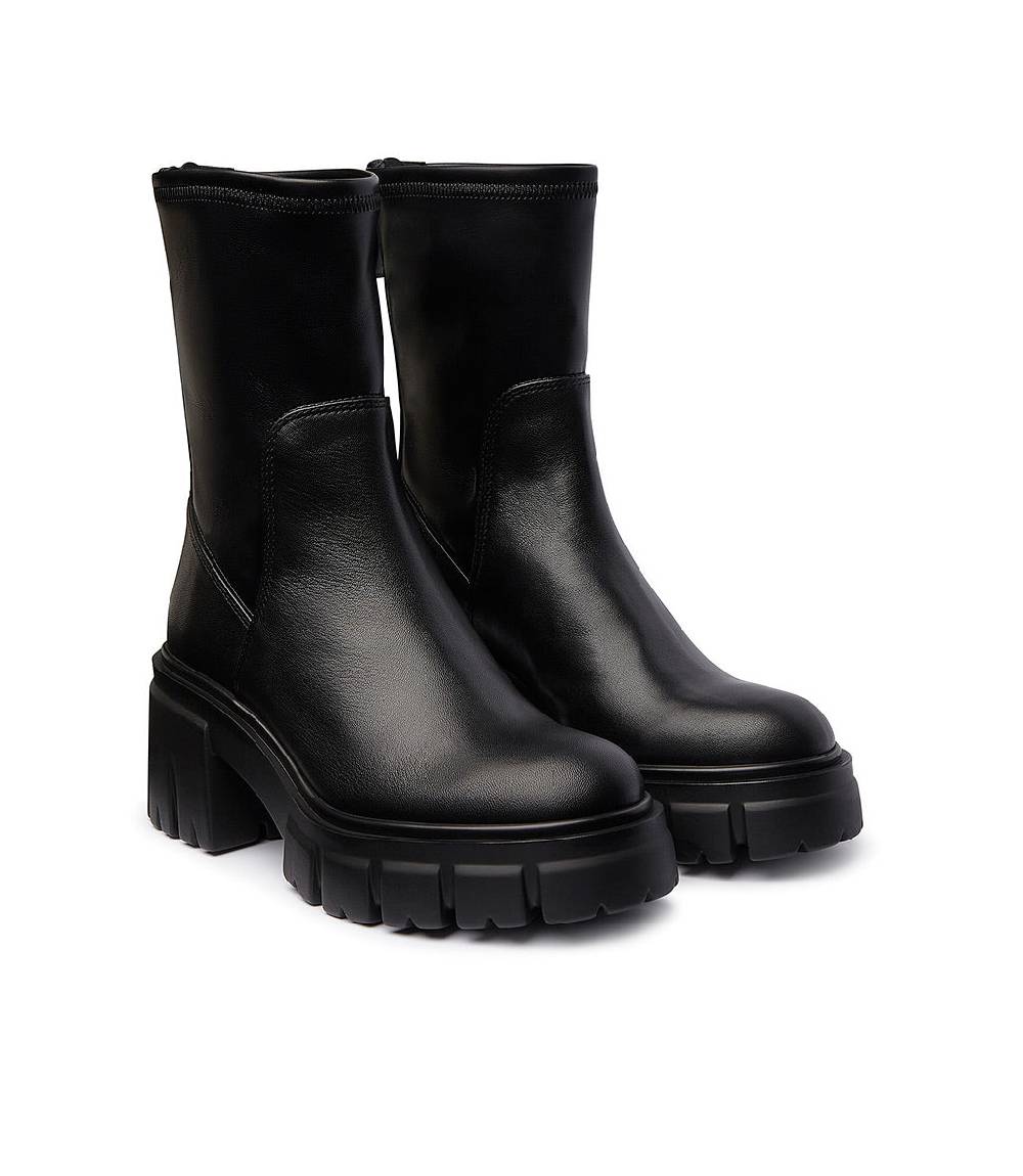 Loriblu Stivaletti In Pelle Nera