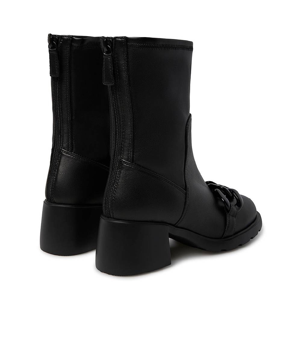 Loriblu Stivaletto In Nappa Nera Con Accessorio