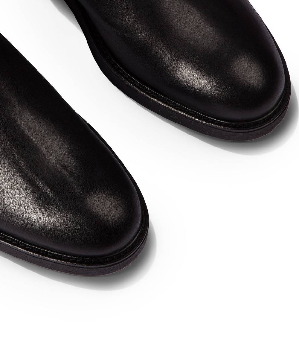 Loriblu Stivali Chelsea In Pelle Nera