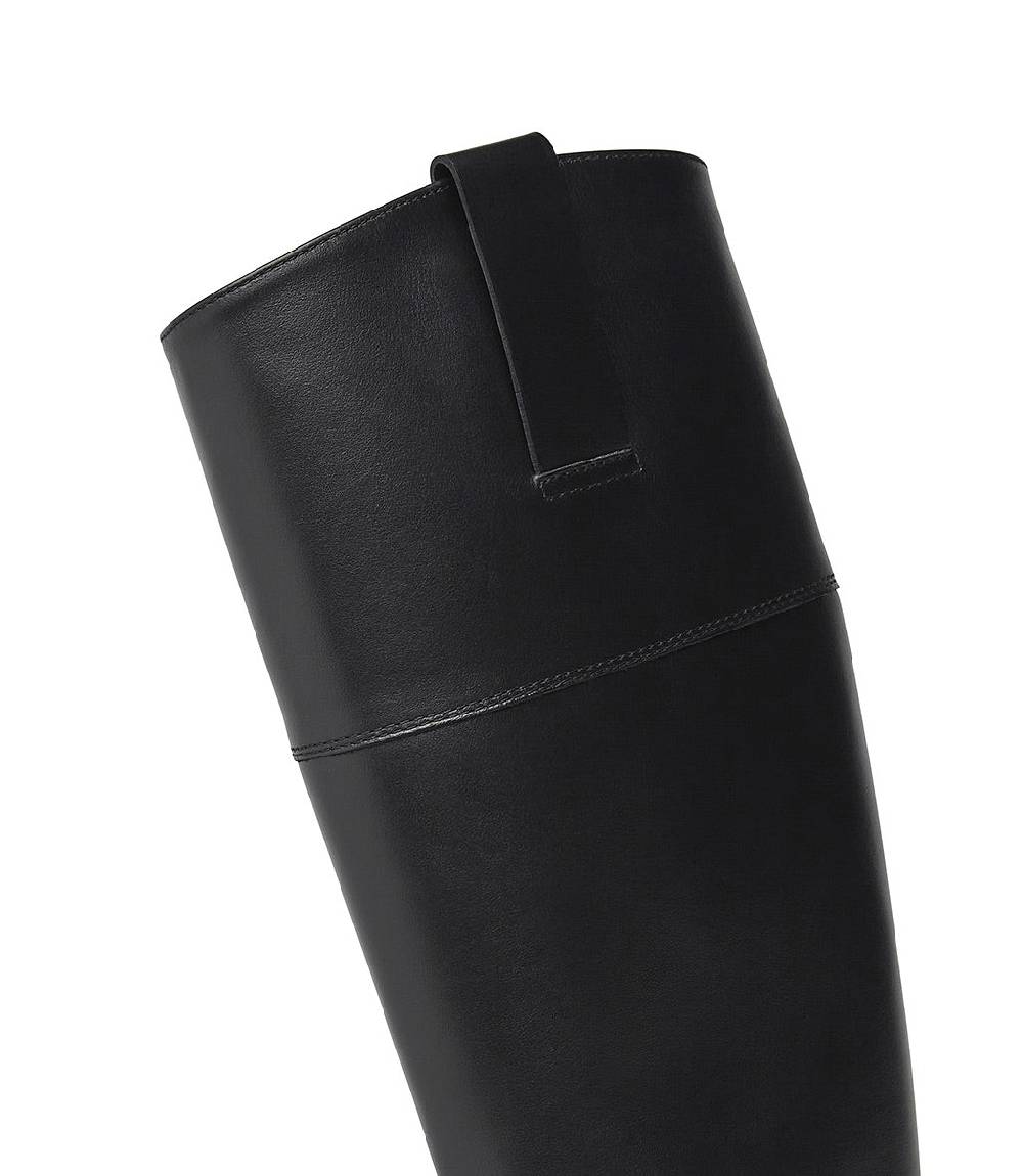 Loriblu Stivali In Pelle Nera