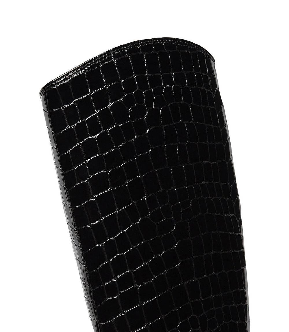 Loriblu Stivali In Vernice Testurizzata Nera