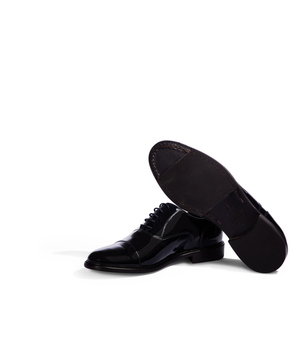 Loriblu Stringate Oxford In Vernice Blu