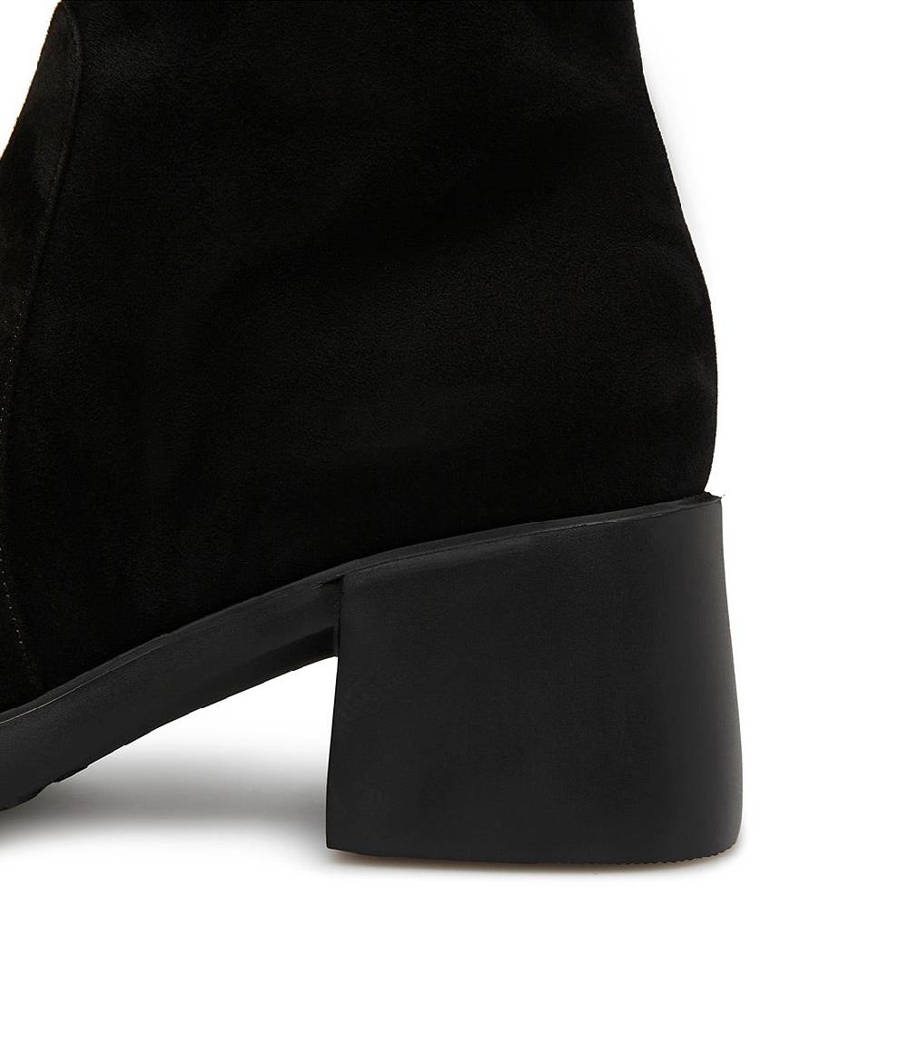 Loriblu Stivaletto In Camoscio Con Fodera Shearling