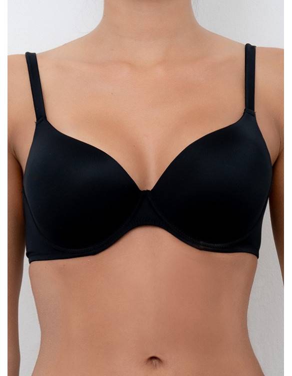 Lormar Reggiseno Balconcino Imbottito In Microfibra - Mousse