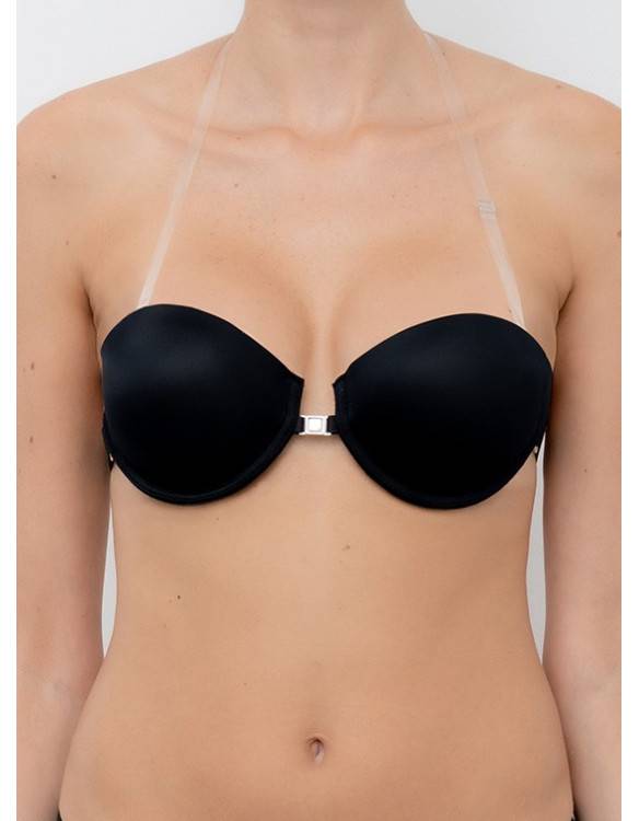 Lormar Reggiseno Fascia Con Kit Schiena Trasparente - Lynette
