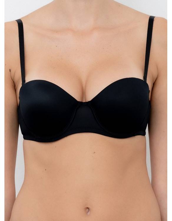 Lormar Reggiseno Fascia Graduata, Spalline Staccabili - Pura