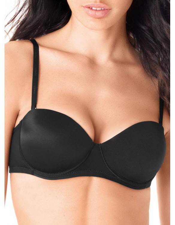 Lormar Reggiseno Fascia graduata, spalline staccabili - Pura