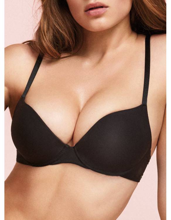 Lormar Reggiseno Push Up tessuto “Ultra Soft” - Naturale Push