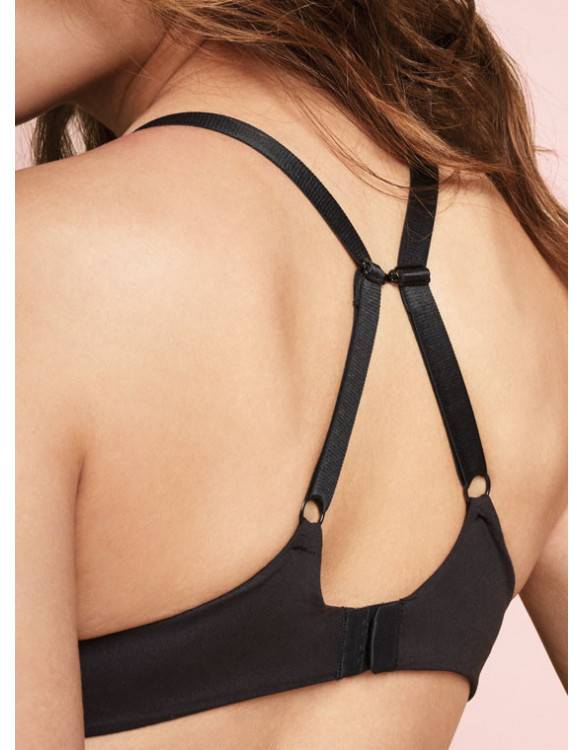 Lormar Reggiseno Triangolo Imbottito Tessuto “Ultra Soft” - Naturale Vela