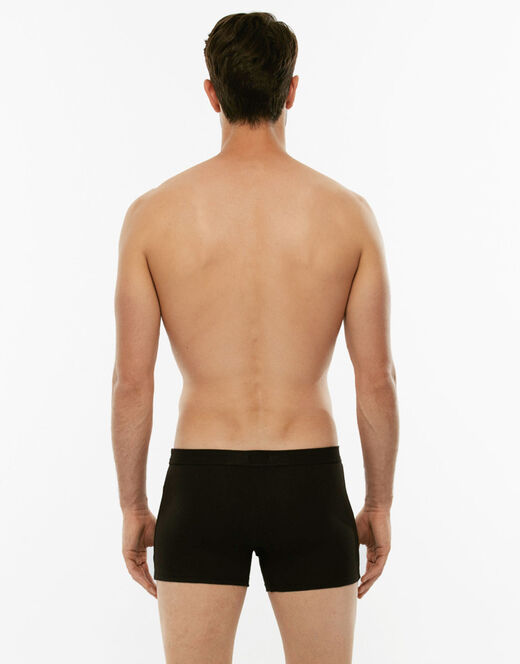 Lovable Boxer Bipack Cotton Stretch In Cotone Elasticizzato, Nero